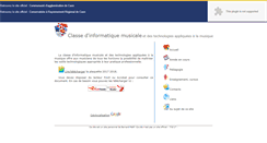 Desktop Screenshot of conservatoire.cimtam.retifweb.net
