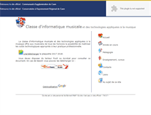 Tablet Screenshot of conservatoire.cimtam.retifweb.net
